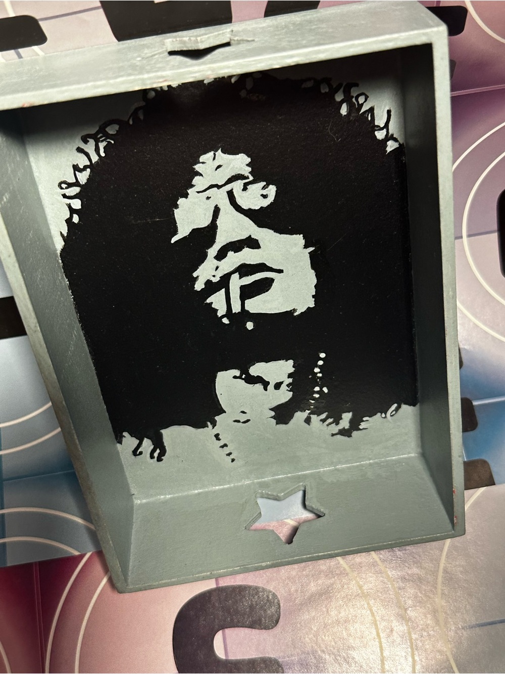 ⚡️SLASH Rocker Box Tray 7x5x2” graffiti Lucky Box for trinkets, money, handmade